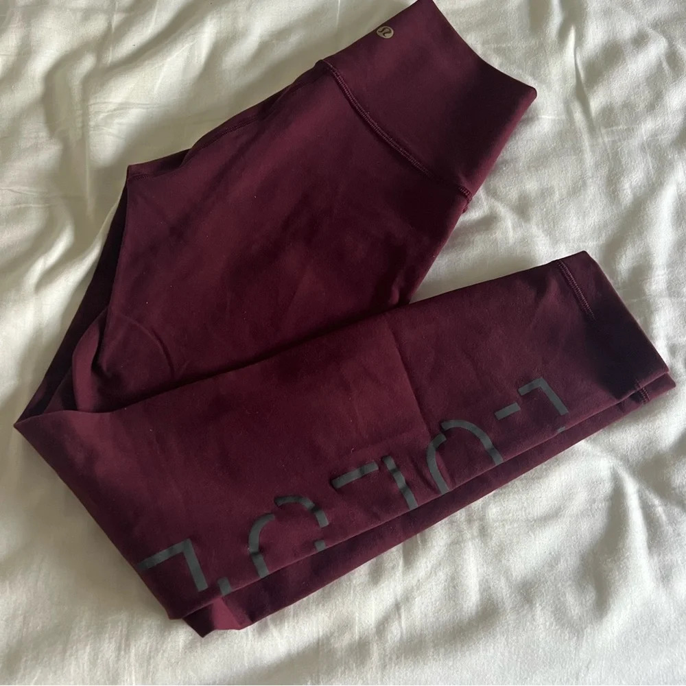 1 🧡 Lululemon Wunder Under High Rise Tight 25” Lunar New Year 2020